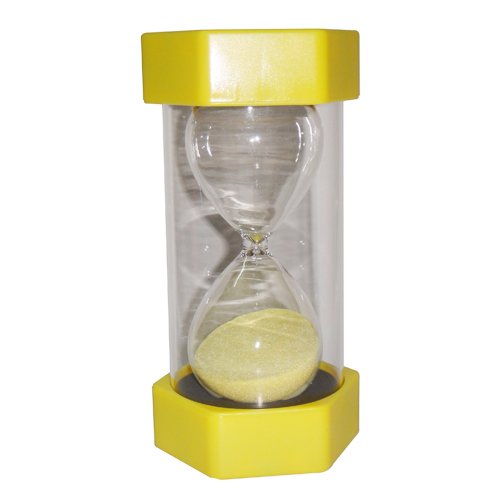 VStoy Security Fashion Hourglass 30 Minutes Sand Timer -Yellow