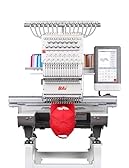 BAi The Mirror 15 Needle 20"x14" Large Area Commercial Embroidery Machine,1200 SPM High Speed & 850 SPM on Hat,Institch OS5 Intuitive Control,Software included Wi‑Fi/USB Transfer