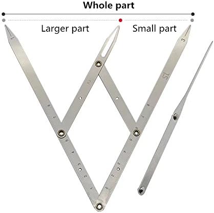 Permanent Makeup Ruler Measure Microblading ruler,eyebrow shaping ruler,ratio divider ruler Eyebrow Tattoo Design Calipers Stencil