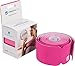 StrengthTape Kinesiology Tape - 5M Precut K Tape Roll - Premium Athletic Tape - Support and Prevent Injuries - Multiple Colors Available