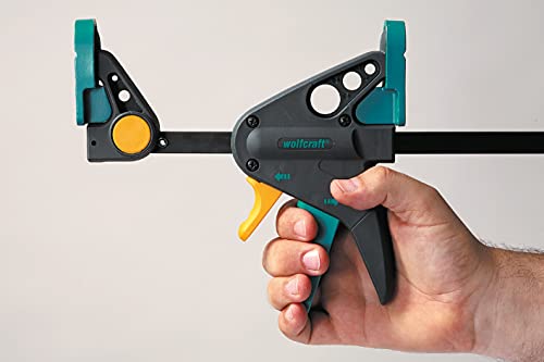 Miniatura 5 de Wolfcraft Sargento Monomanual Pro M, 300 Mm I 3457000 I Para Una Cómoda Sujeción, Ideal Para Proyectos De Bricolaje