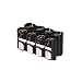Storacell by Powerpax CR123 Battery Caddy, Black, Holds 8 Batteries