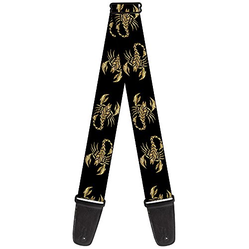 Buckle-down Sangle de guitare 34-60″ Scorpion - Les Beatles, Paul McCartney, John Lennon, RIngo Starr, George Harrison Buckle-down Sangle de guitare 34-60" Scorpion