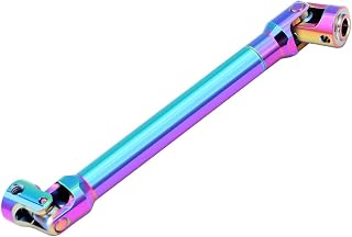 GLOBACT Colorful RC Drive Shaft Stainless Steel Driveshaft for Axial SCX10 TRX4 LCG Chassis Build 1/10 RC Crawler Upgrade Parts (112-162mm)