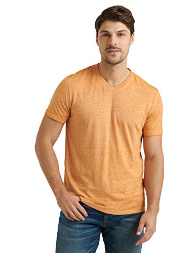 Image of Lucky Brand Men's Venice Burnout V Neck Tee