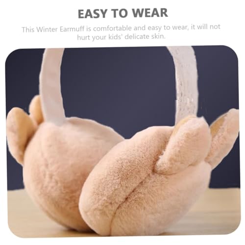 Cartoon Earmuff Winter Earmuff Outdoor Warm Ear Cover for Cold Weather Adorable Bunny Ears Headband4