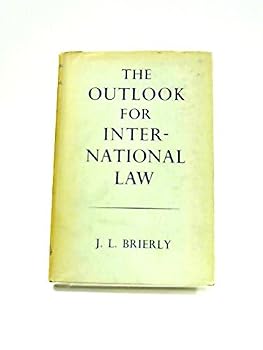 Hardcover The Outlook for International Law Book
