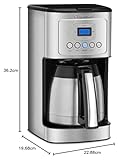 Cuisinart DCC-3400P1 CUIDCC3400 Coffee Maker, Stainless Steel, Silver - Image 7