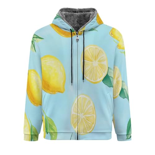 Sweat à capuche décontracté homme veste chaude manches longues fond bleu