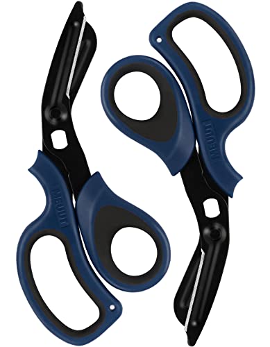 MEUUT Medical Scissors 2-Pack Trauma Shears for Nurses All Purpose Scissors