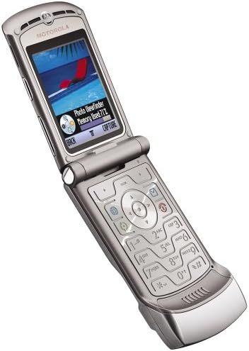 Motorola RAZR V3 Silver Phone (AT&T)