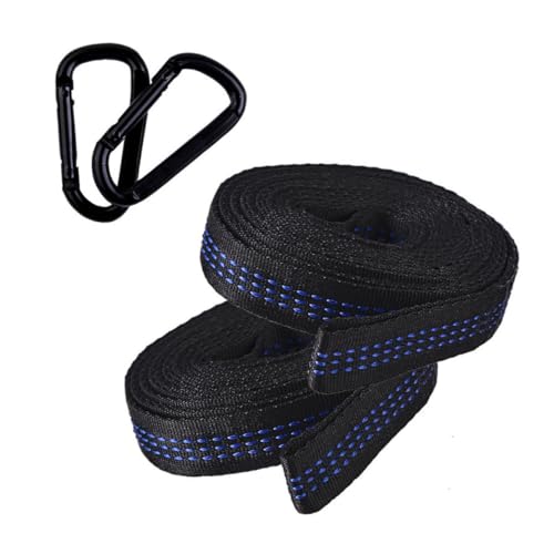 CIYODO Hammock Fixing Tools 1 Set Swing Tree Strapping Ropes Swing Straps for Tree Branch Safe Polyester