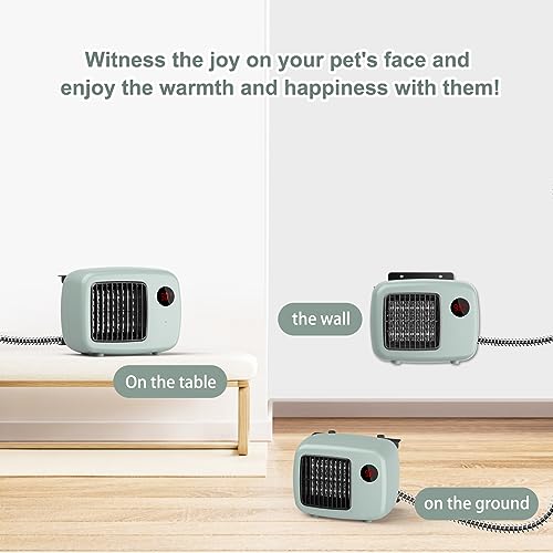 Cyeln HT005-01 600W Dog House Heater,Anti-Bite Cord Heated Dog House,Wall-Mounted Dog Heater,Outdoor Dog Heater Keep Your Pet Warm And Happy Ul Tested thumb #3
