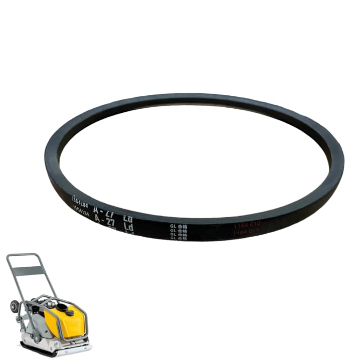1 Pcs 0111158 Drive Belt Compatible with Wacker Neuson WP1550 WP1540 - Belt Replacement for WP1540 WP1550 Old & New Models Plate Compactor - Replaces 5100044733 & 5000011158 Drive Belt
