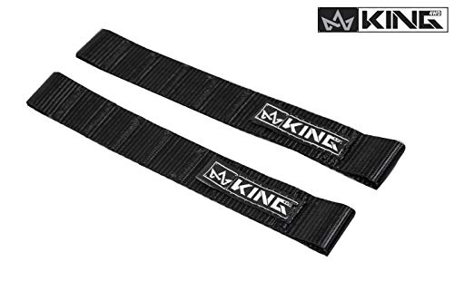Overland Vehicle Systems King 4WD Heavy Duty Adjustable Door Straps Solid in Pairs - Universal Fitment for CJ, YJ & TJ & JK - 600 Denier Ballistic Nylon