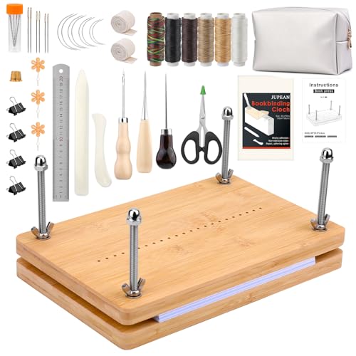 JUPEAN Bookbinding Kit with Bone Folder and Awl