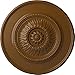 Ekena Millwork CM23FLSTF Floral Ceiling Medallion, 23 1/2"OD x 2 3/4"P, Hand-Painted Smokey Topaz