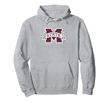 Mississippi State Bulldogs Icon Logo Officially Licensed Pullover Hoodie