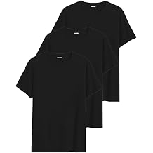 Women's 3-Piece Basic T-Shirt   100% Cotton   Comfortable Cut   Suitable for Daily Use
