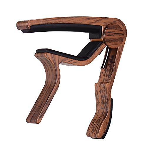Fesjoy Capo de Guitare, Capo en métal à Grain de Bois pour Accessoires d’instruments de Musique d’accordage de Guitare… - Les Beatles, Paul McCartney, John Lennon, RIngo Starr, George Harrison Fesjoy Capo de Guitare, Capo en métal à Grain de Bois pour Accessoires d'instruments de Musique d'accordage de Guitare… – Image 8