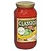 Classico Italian Sausage Spaghetti Pasta Sauce with Tomato, Peppers & Onions (24 oz Jar)