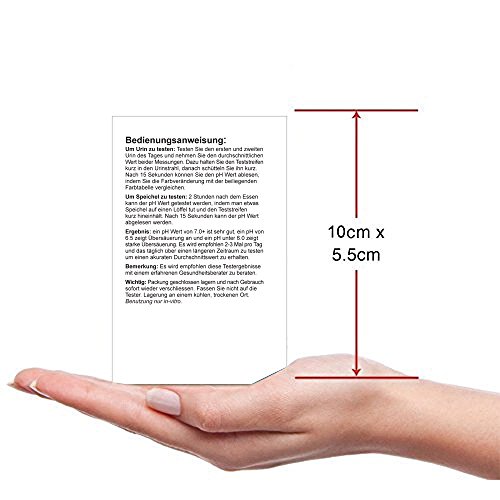 Aquanatura pH Teststreifen (100 Stück) Urin & Speichel