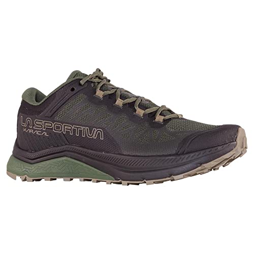 La Sportiva Karacal Mountain Running Shoe - Men's Black/Forest 48.52