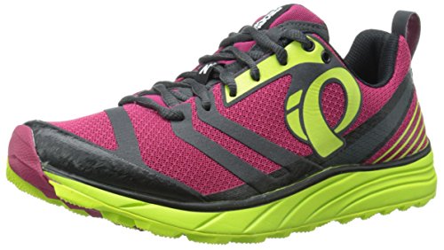 PEARL IZUMI Women s w em Trail n 2-w, Cerise Lime Punch, 5 B US