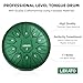 LEKATO Steel Tongue Drum With Bag, 6 Inch 11 Notes Steel Drum Beginner Hanpan Drum Percussion for Meditation Yoga Musical Education, Green
