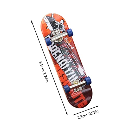 Mini brinquedo de skate de dedo, Conjunto de Brinquedos de Placas de Dedo de Mesa para Crianças | Br