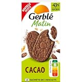 Gerblé Biscuits Matin Chocolat – Céréales Complètes, Réduits en...