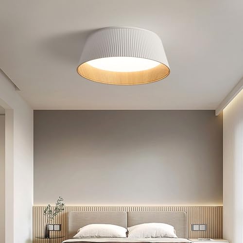 Generic モダンなフラッシュマウントシーリングライト、素朴な丸い凹型LEDシーリングランプ、3000K、4000K、600オプション付きのリモコン調光可能ランプ、寝室、キッチン、リビルームに最適 [2]