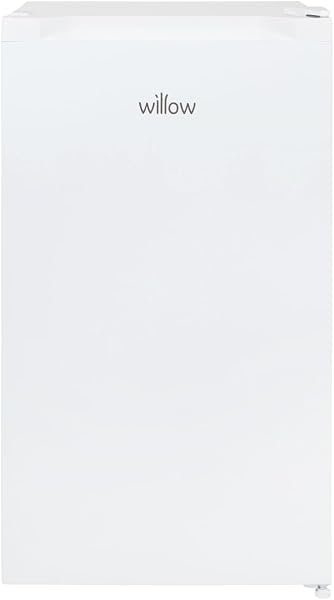Willow WUCFZ48W 60L Small Freezer with Recessed Handle, Reversible Door, Undercounter Freezer, Adjustable Thermostat, 4* Rating - White - 1