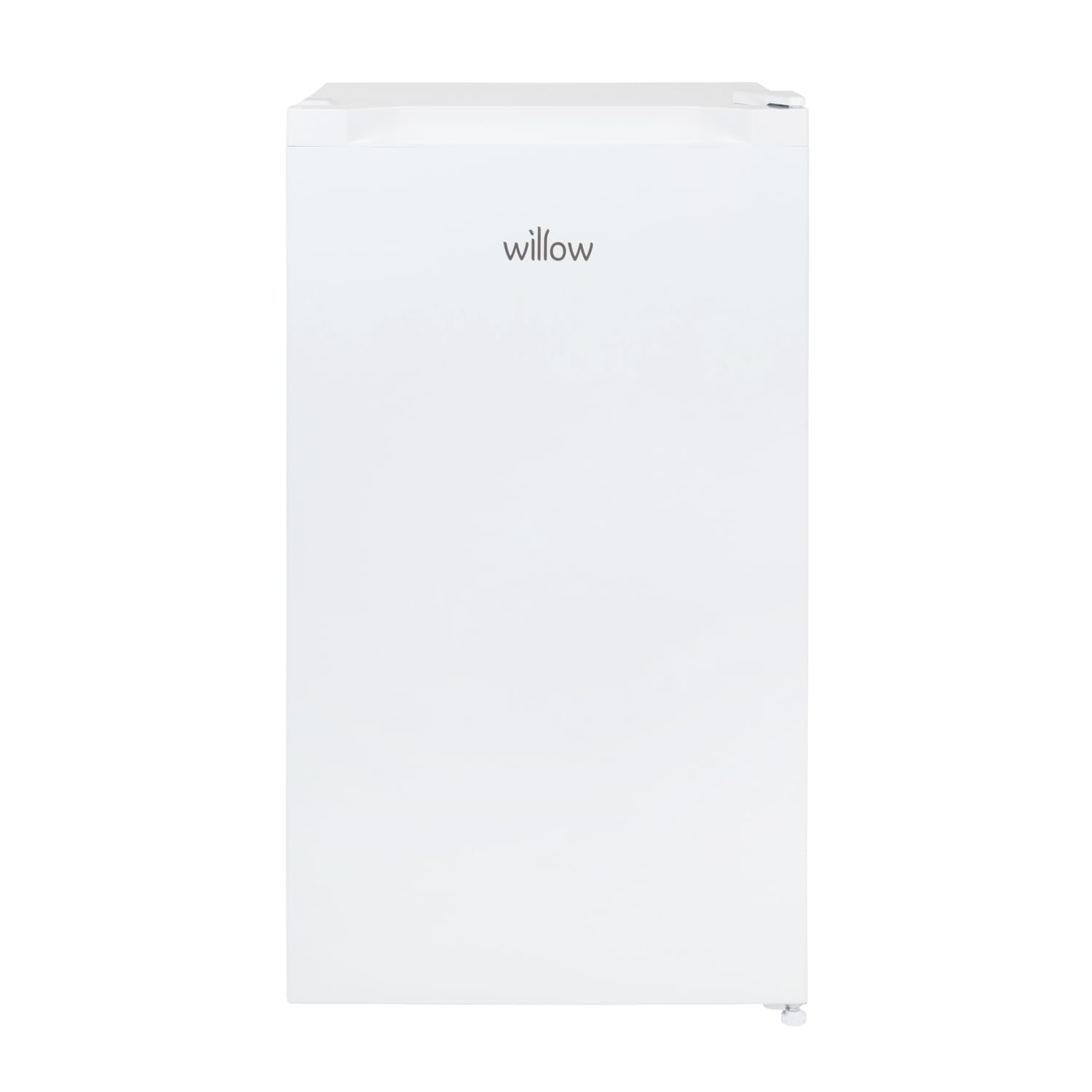 Willow WUCFZ48W 60L Small Freezer with Recessed Handle, Reversible Door, Undercounter Freezer, Adjustable Thermostat, 4* Rating - White