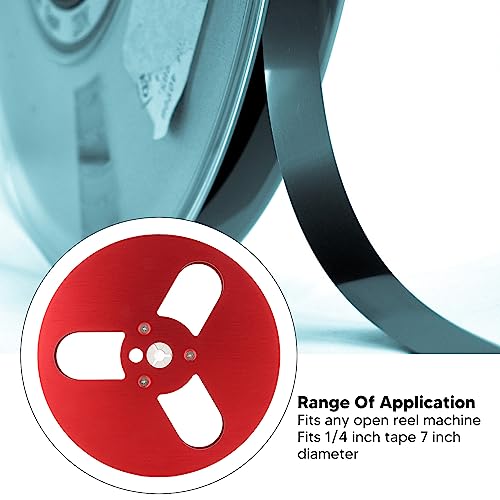 Carretel de Captação de Som de Carretel Aberto, Carretel de Fita Vazia, Liga de Alumínio de Tamanho