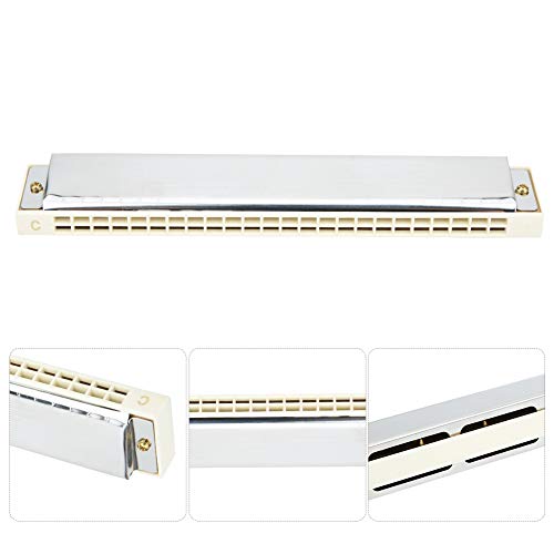 HOLPPO Orgue À Bouche Professionnel,Harmonica Étanche À Vis en Acier Inoxydable,Plaque Couverture en Acier Inoxydable… - Les Beatles, Paul McCartney, John Lennon, RIngo Starr, George Harrison HOLPPO Orgue À Bouche Professionnel,Harmonica Étanche À Vis en Acier Inoxydable,Plaque Couverture en Acier Inoxydable… – Image 7