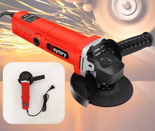 Mini Electric Corded Angle Grinder Cutter 2000W & Cutting Disc Grinding Sawing