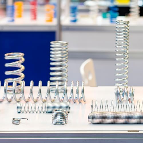 QUARKZMAN 5 Stück Druckfeder, 0.8 x 9 x 35 mm Druckfedern Feder Federn Zugfeder Zugfedern Spring Spiralfeder Spiralfedern Sprungfeder Stahlfeder 304 Edelstahl, Silber