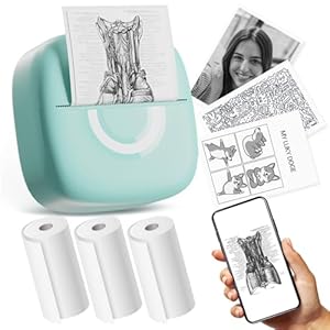 Cabaro Mini Fotodrucker mit 3 Rollen