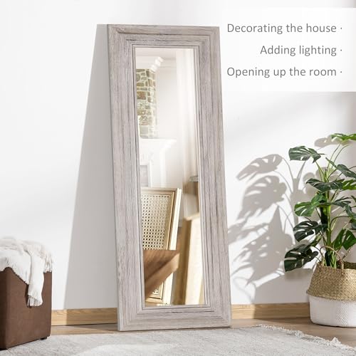 Rustic-Wood-Farmhouse-Style-Floor-Mirror-64×21-Vertical-or-Horizontal-Distressed-Gray Rustic Wood Farmhouse Style Floor Mirror 64×21 Vertical or Horizontal Distressed Gray