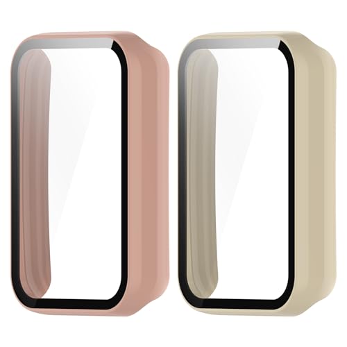 �mRuenTech�n�Ή�OPPO Band 2�J�o�[�A�X�N���b�`�h�~�����^�k�[�hPC�P�[�X�{HD�A���`�u���X�g�K���X�t�B������̌^�ی�P�[�X OPPO Band 2�ƌ݊����̂���J�o�[�S�ʕی� �h�� �ϏՌ� ���ϋv (�T�N���s���N+�A�C�{���[�z���C�g)