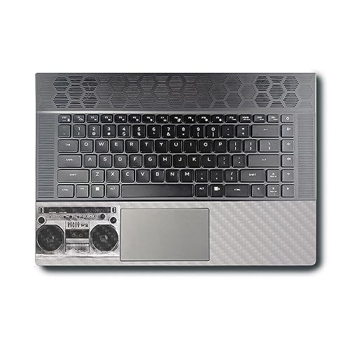 Image of MightySkins Carbon Fiber Skin Compatible with Alienware X16 R1 (2023) Full Wrap Kit - Booming Box | Protective, Durable Textured Carbon Fiber Finish | Easy to Apply & Change Styles | Made in The USA