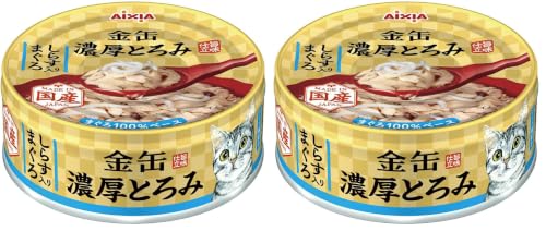 金缶 濃厚とろみ しらす入りまぐろ 70g (× 2)