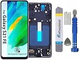 【Écran spécialement conçu pour Samsung S21 FE 5G 】 Compatible uniquement avec Samsung S21 FE 5G SM-G990B, SM-G990B/DS Écran LCD Assemblée Verre Assemblée Remplacement Noir. Notre écran vous aide à résoudre des problèmes tels que : écran défectueux ou blanc, pixels morts, mauvaise qualité d'image ou mauvais toucher. Récupération de fichiers, photos et autres données importantes sur votre téléphone. Informations importantes : Veuillez vérifier le modèle de votre smartphone avant l'achat