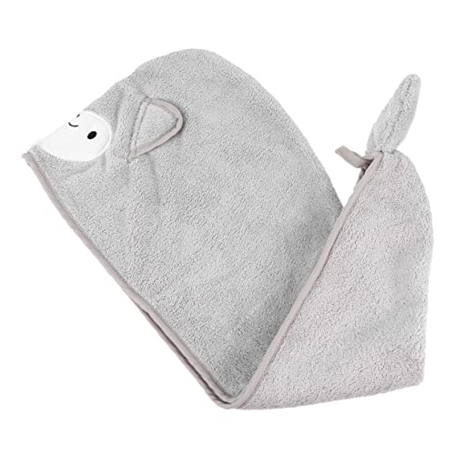 NOLITOY Cartoon Fast Drying Shower Cap Super Absorbent Hair Drying Towel Thickened Fleece Material Cute Design for Women