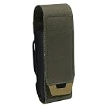 Tornello ad azione diretta in nylon Cordura con patta Verde Ranger