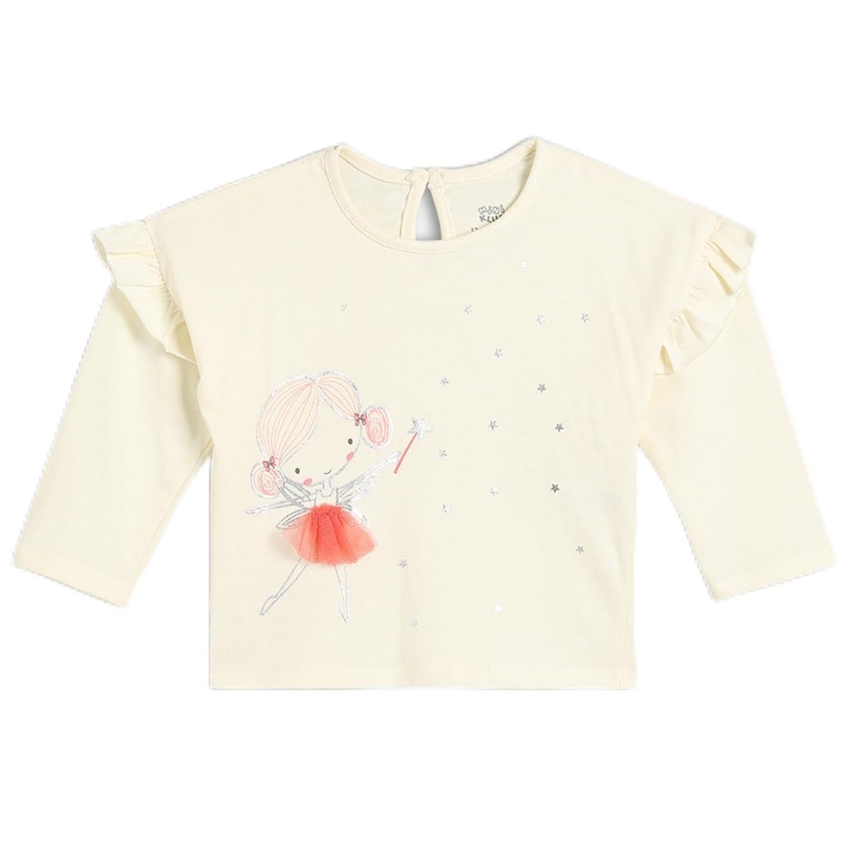 miniklub Baby Girls Round Neck Full Sleeves Knitted Cotton Knit Top, Pack of 1 (White)-picture-10