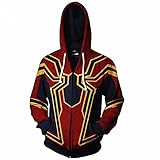 ✈ ☛ Détails: manches longues, cordon ajustable, grande poche kangourou avant, col rond, original et fashional Spiderman à motifs Halloween hoodies.IDEAL pour couple / amoureux usure, soeurs / frères usure, usure de fête du club. Grand cadeau pour la famille et les amis, en particulier les adolescents scolaires.