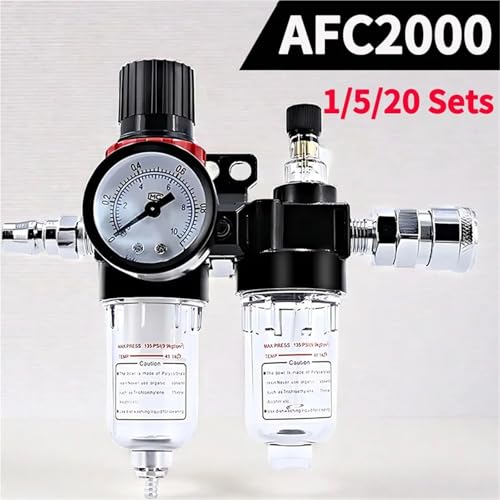 Régulateur de pression pneumatique AFC2000 idéal pour atelier - 4