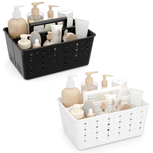 Lifewit 2 Packs Shower Caddy Portable, Cleaning Supplies Caddy Organizer